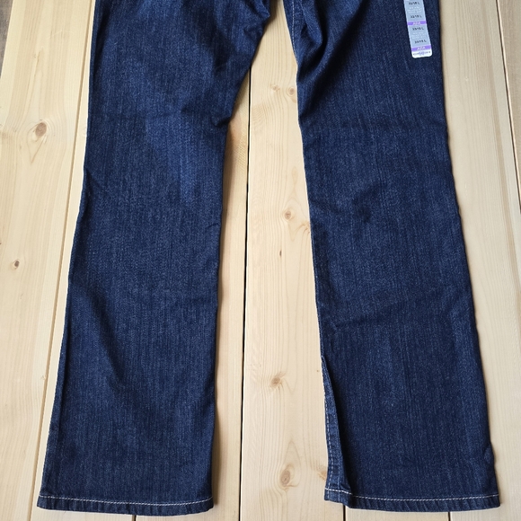 Cinch Ada Mid Rise Relaxed Fit Boot Cut Dark Wash Jeans 33/15 Long NEW - Picture 11 of 14